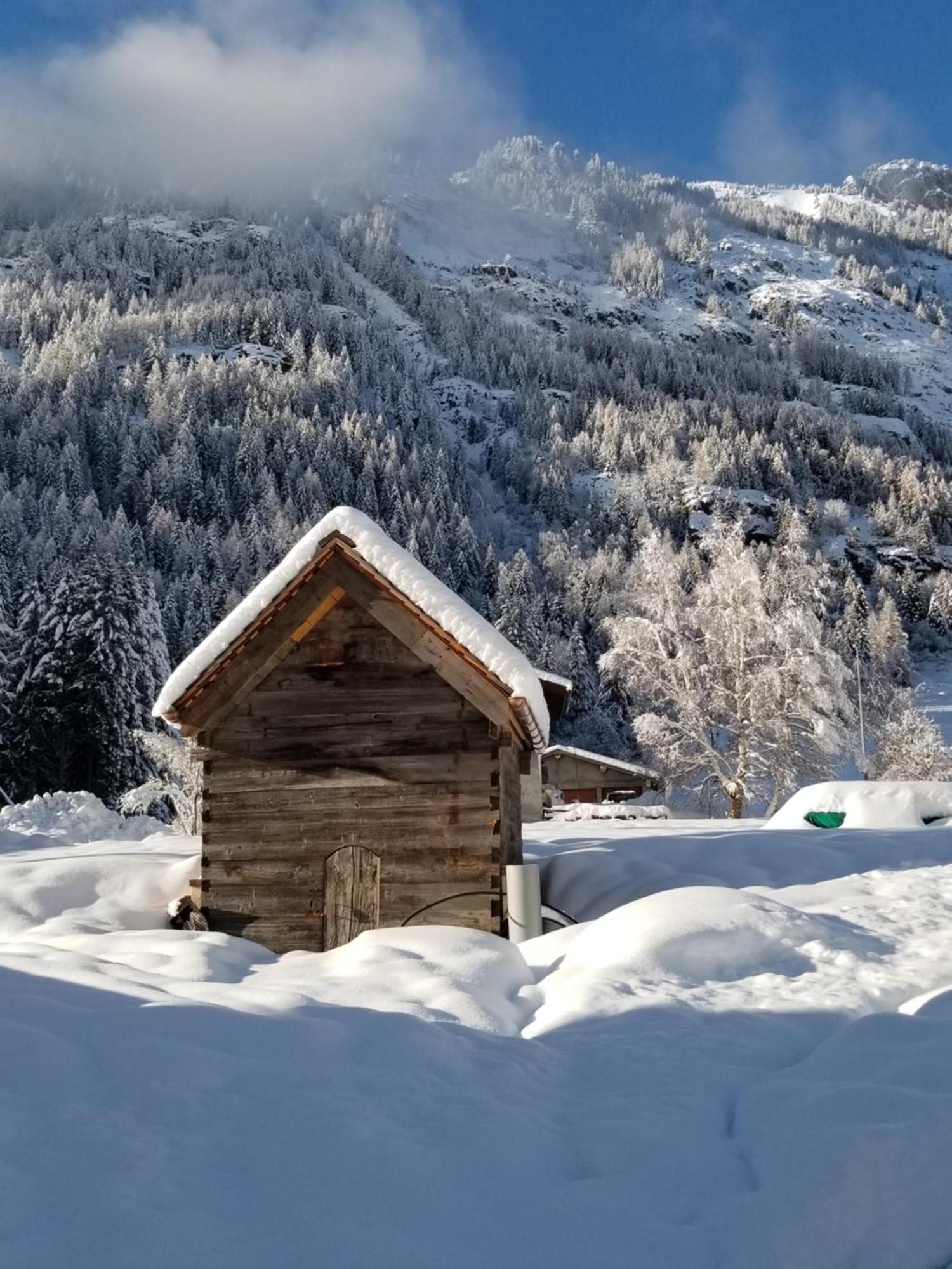 Chalet Walser A Vallorcine 13 Kms Chamonix France Luaran gambar